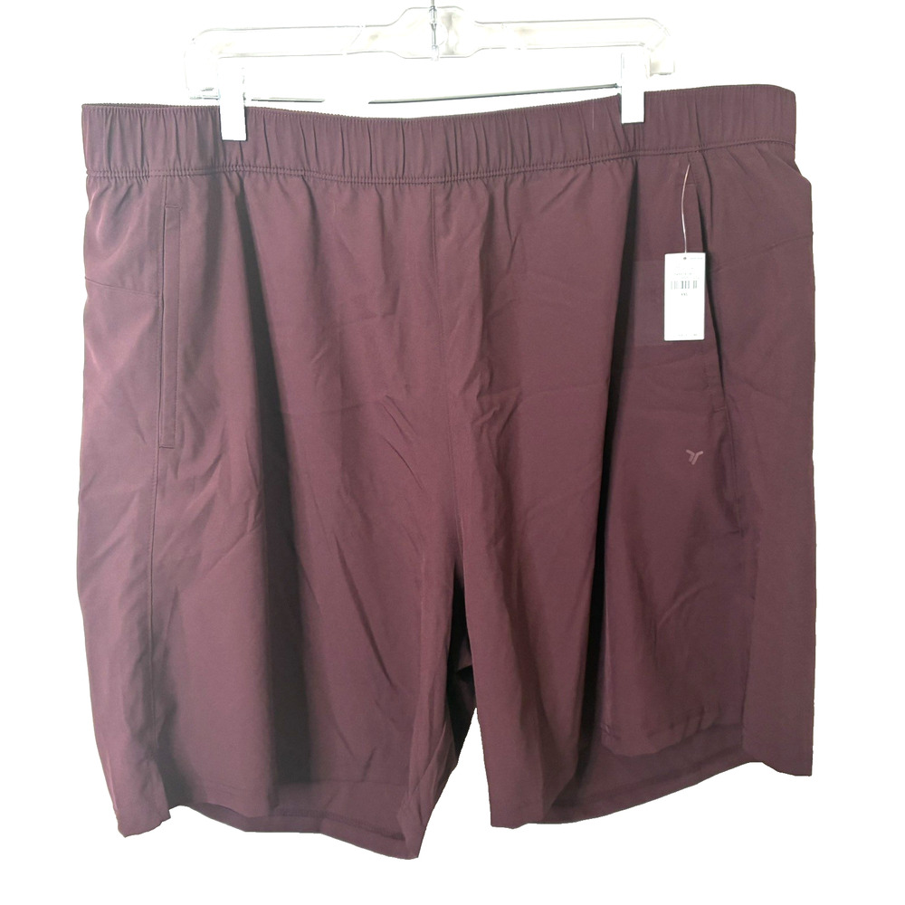 Old Navy NWT Men's Essential Woven Workout Shorts in Raisin Arizona Size XXL